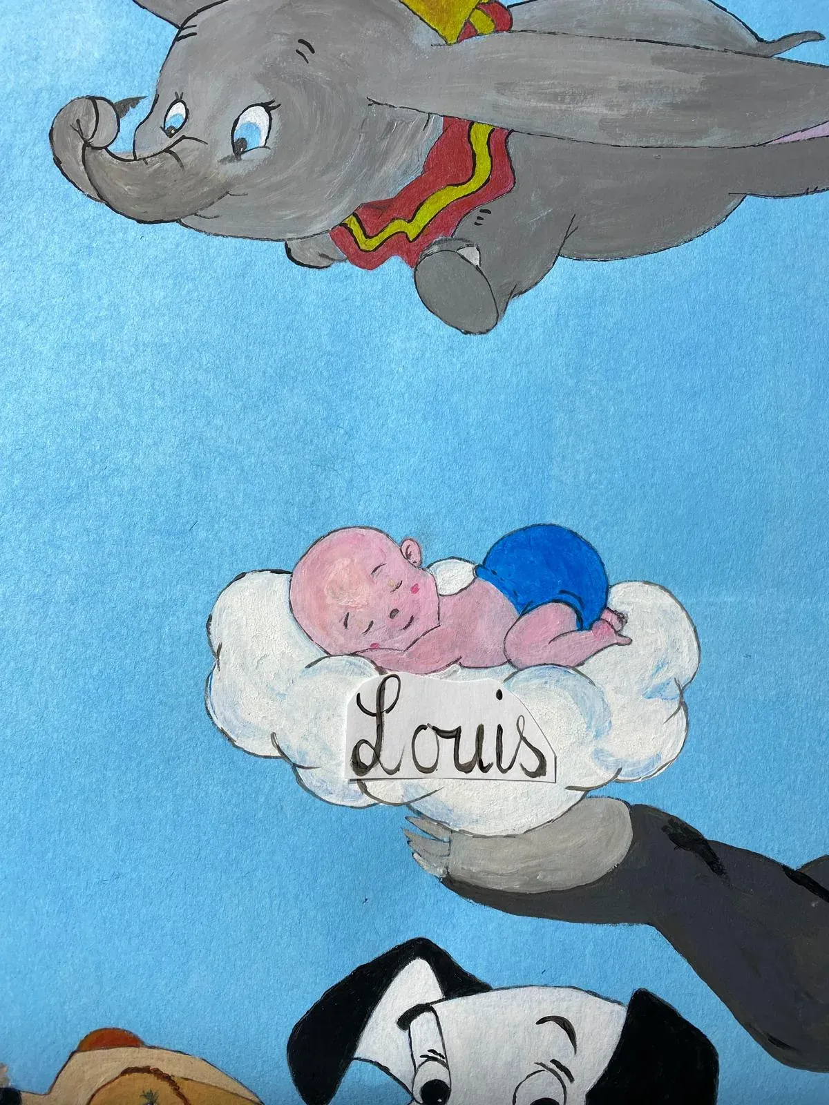 Dumbo, toile de naissance